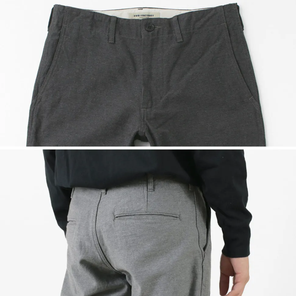 FOB FACTORY / Biz Narrow Trousers