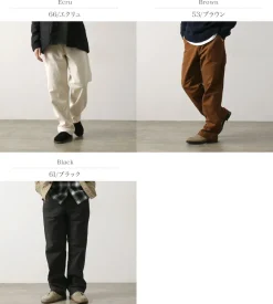FOB FACTORY / Cotton Duck Work Pants