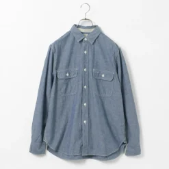 FOB FACTORY / F3494 Chambray work shirt