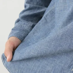 FOB FACTORY / F3494 Chambray work shirt