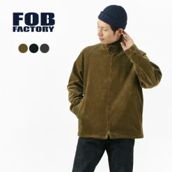 FOB FACTORY / F2429 Corduroy Harrington jacket