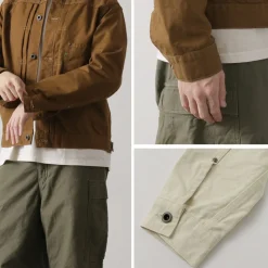 FOB FACTORY / F2445 Cotton duck jacket