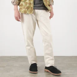 FOB FACTORY / F0516 Cotton hemp herringbone Trouser