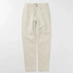 FOB FACTORY / F0516 Cotton hemp herringbone Trouser