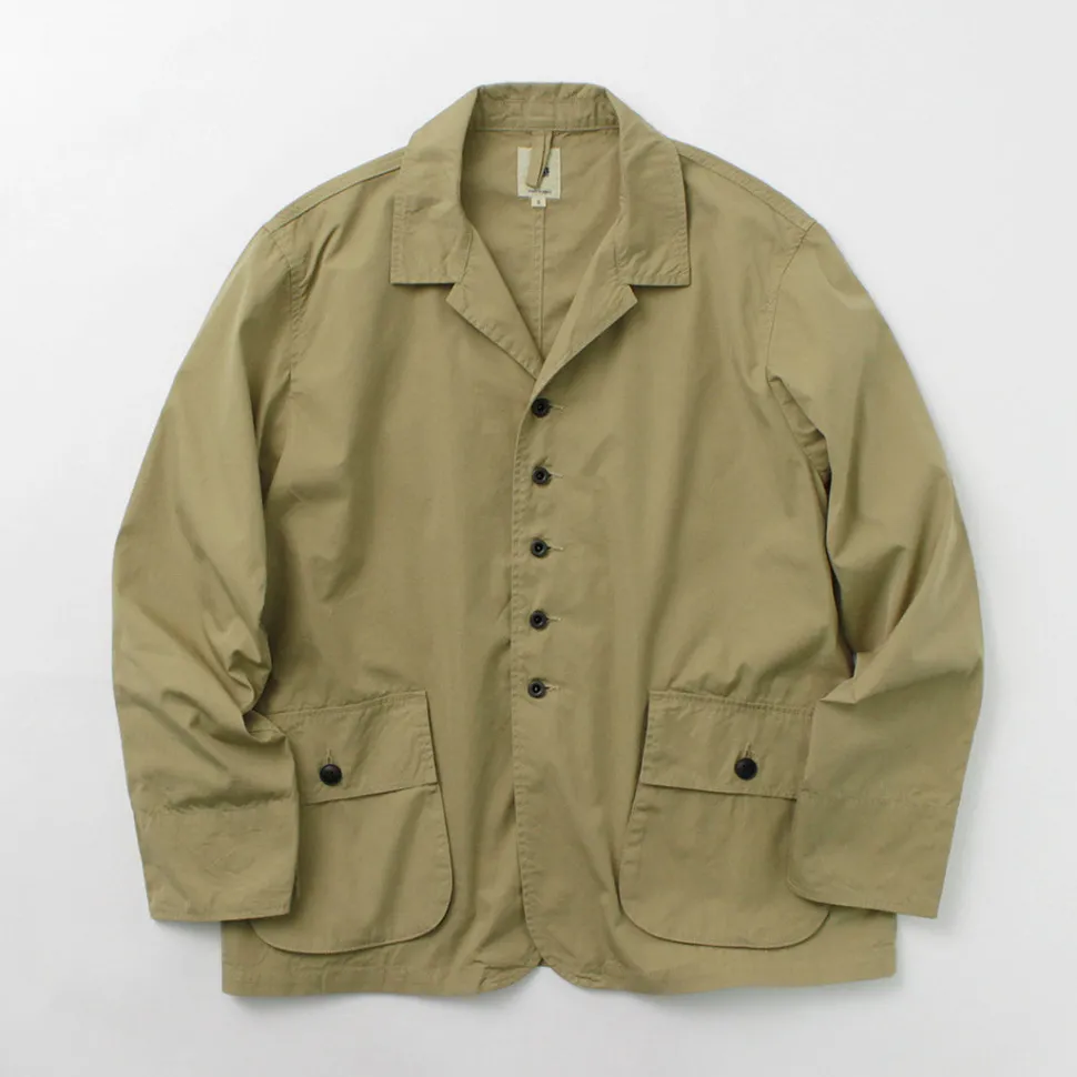 FOB FACTORY / F2439 Cotton nylon packable field jacket