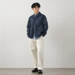 FOB FACTORY / F2439 Cotton nylon packable field jacket