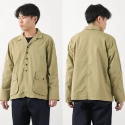FOB FACTORY / F2439 Cotton nylon packable field jacket