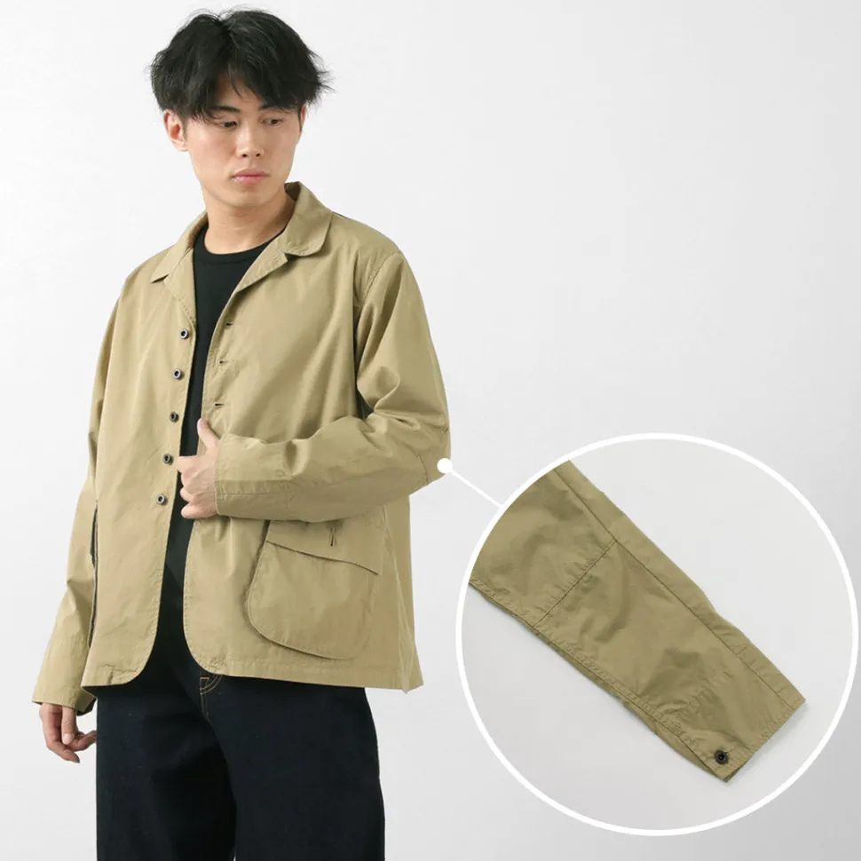 FOB FACTORY / F2439 Cotton nylon packable field jacket