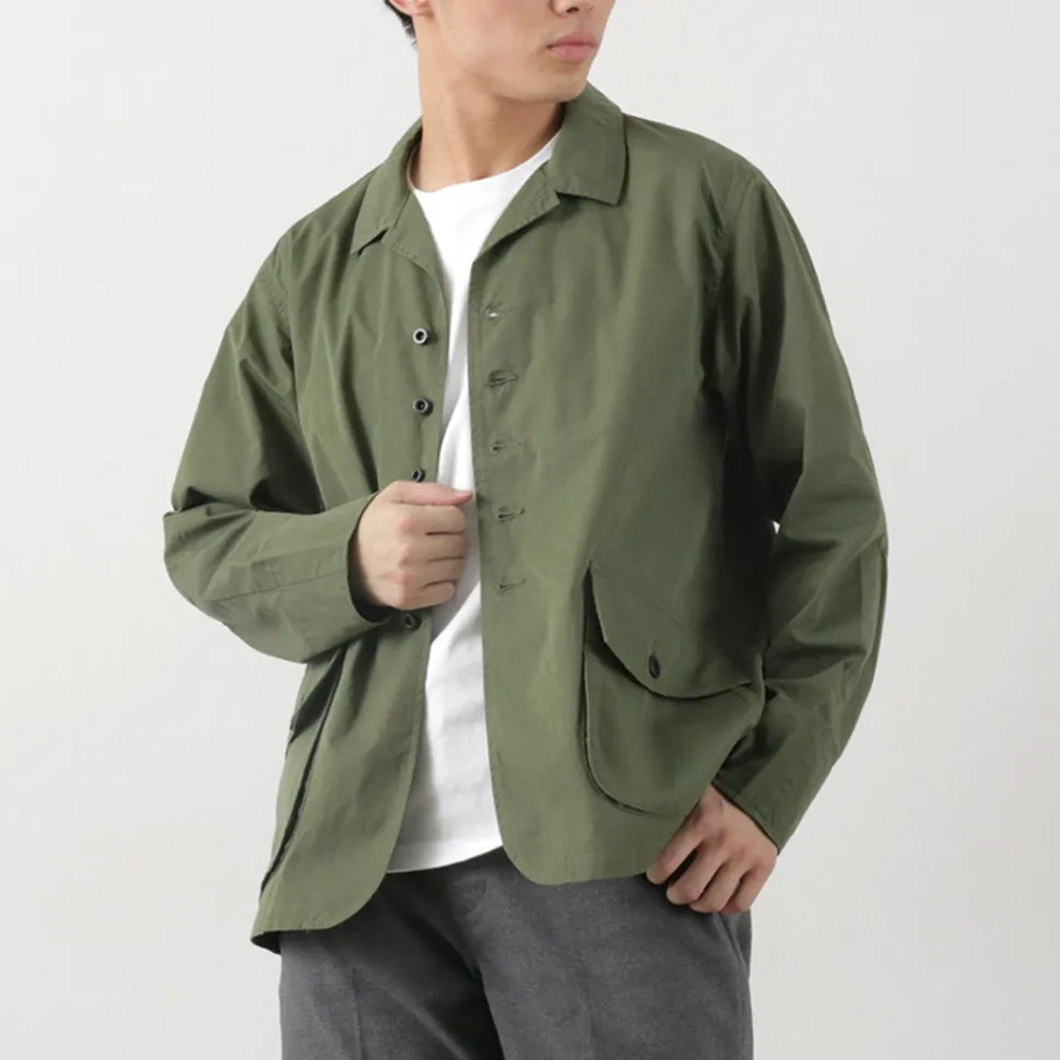 FOB FACTORY / F2439 Cotton nylon packable field jacket