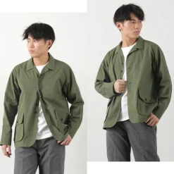 FOB FACTORY / F2439 Cotton nylon packable field jacket
