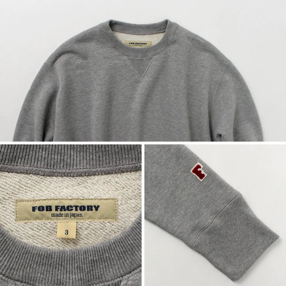 FOB FACTORY / F7098 Crewneck Sweatshirt