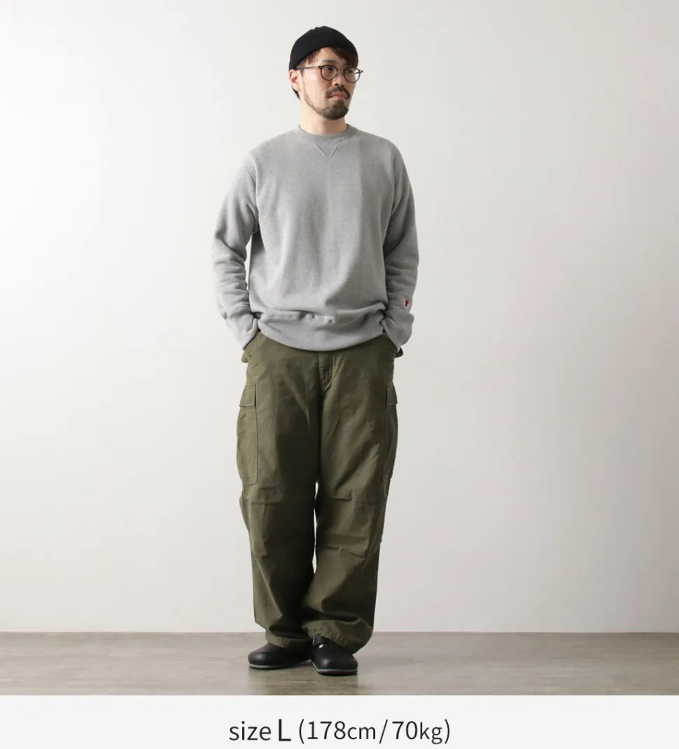 FOB FACTORY / F7098 Crewneck Sweatshirt