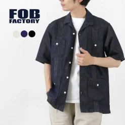 FOB FACTORY / F3491 Cuba shirt