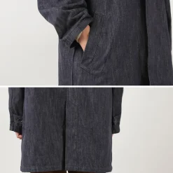 FOB FACTORY / F2437 Denim bask coat