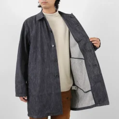 FOB FACTORY / F2437 Denim bask coat