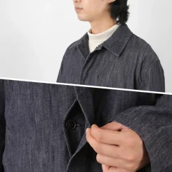 FOB FACTORY / F2437 Denim bask coat