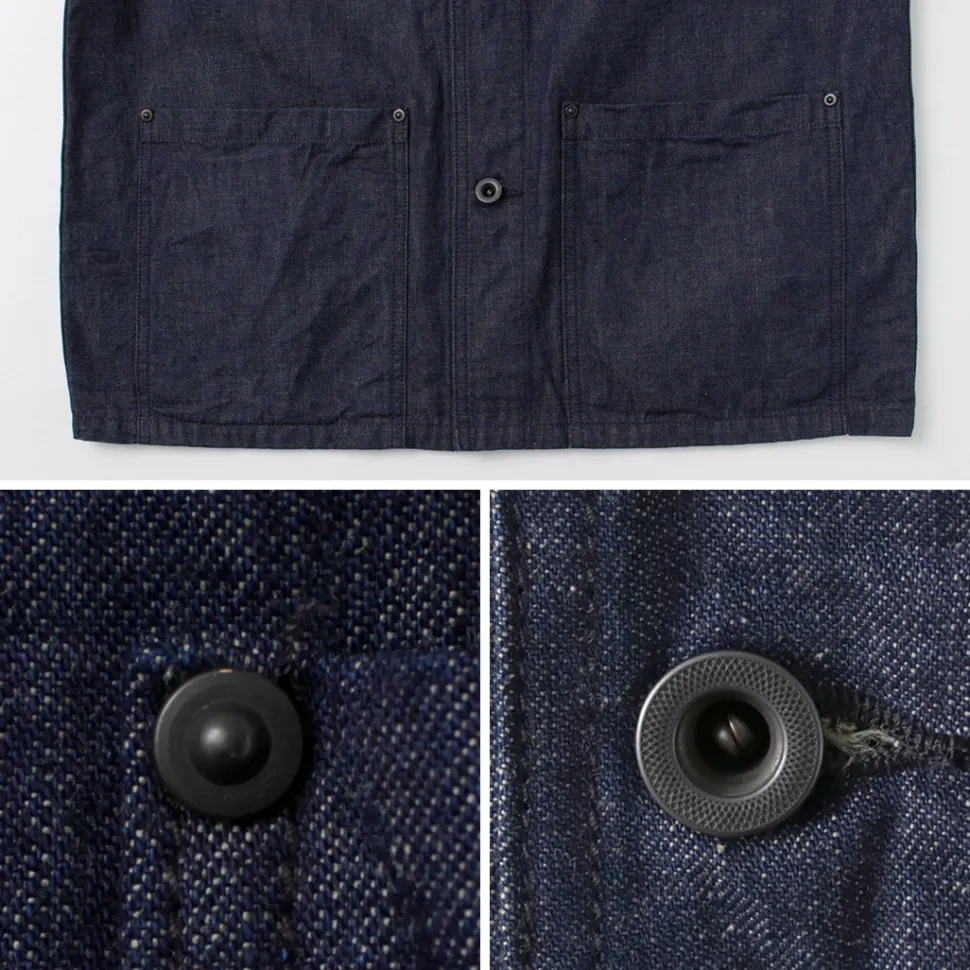 FOB FACTORY / F2447 Denim Coverall