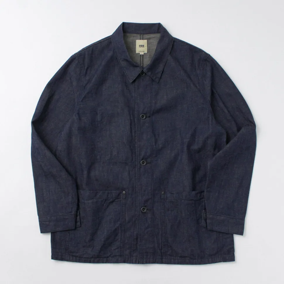 FOB FACTORY / F2447 Denim Coverall