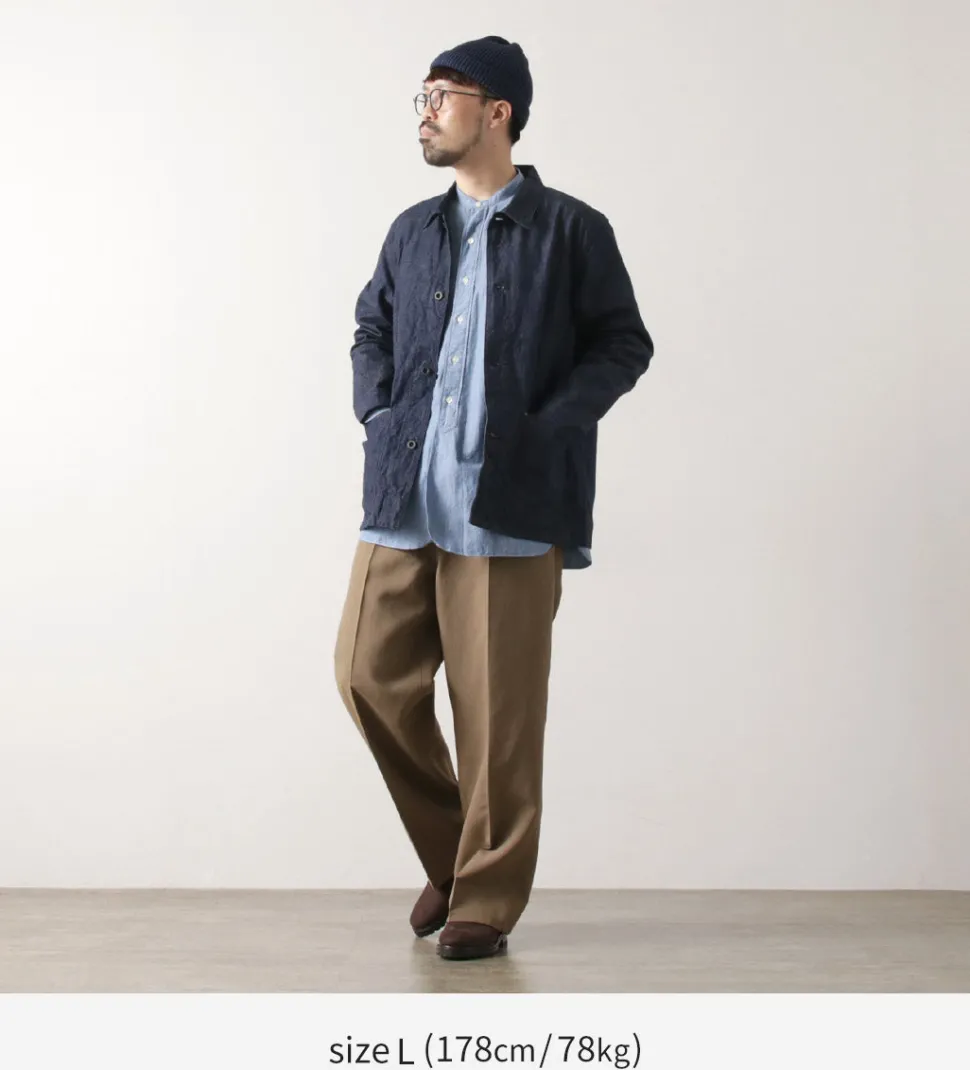 FOB FACTORY / F2447 Denim Coverall