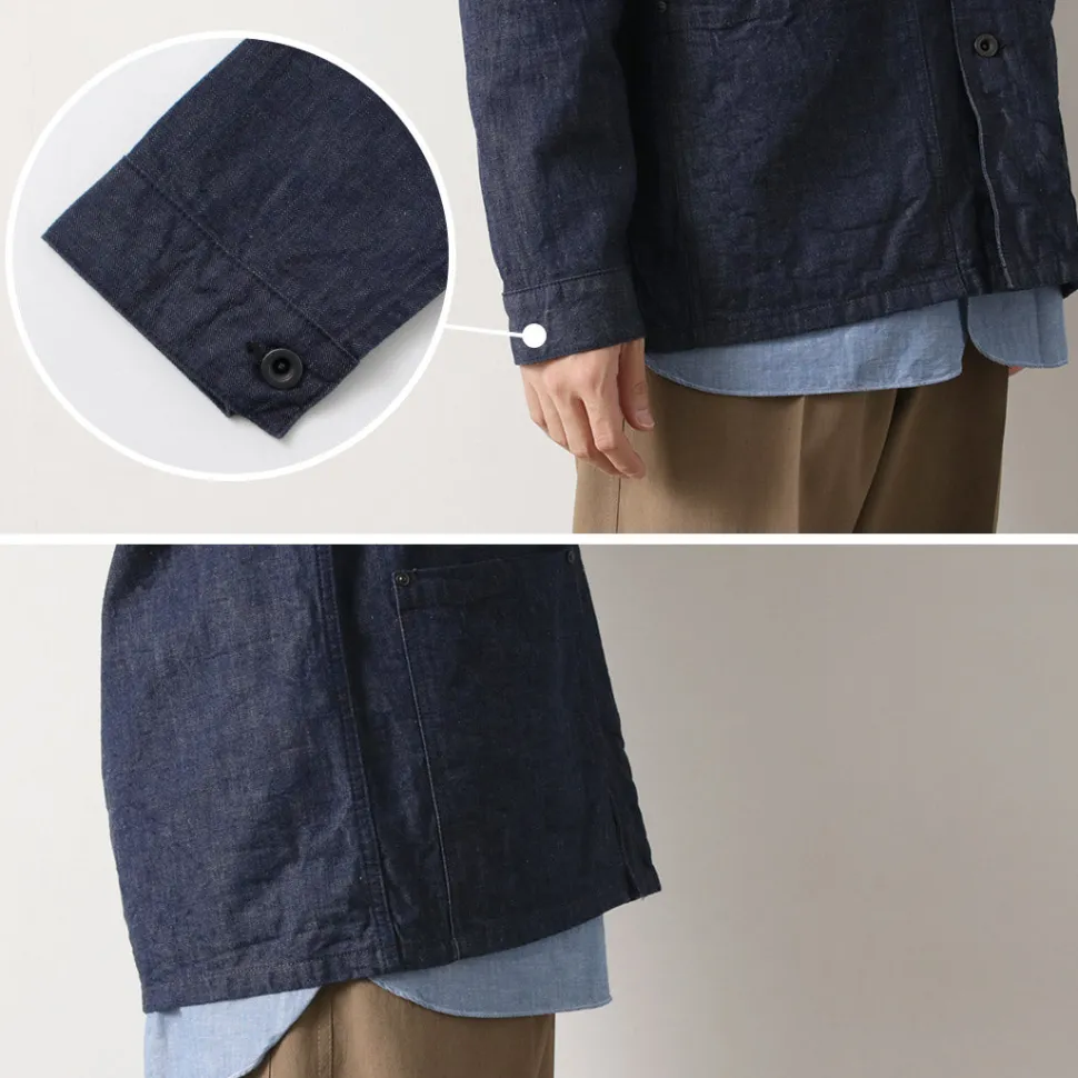 FOB FACTORY / F2447 Denim Coverall