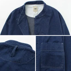 FOB FACTORY / F2435 Denim kung fu jacket