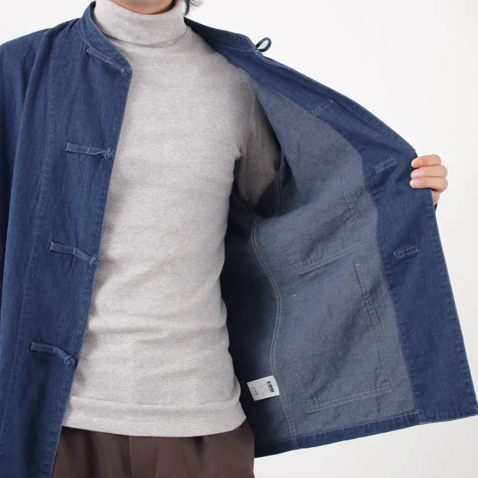 FOB FACTORY / F2435 Denim kung fu jacket