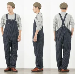 FOB FACTORY / F0479 Denim overalls