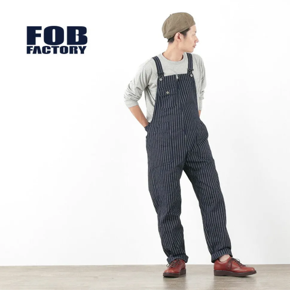 FOB FACTORY / F0479 Denim overalls