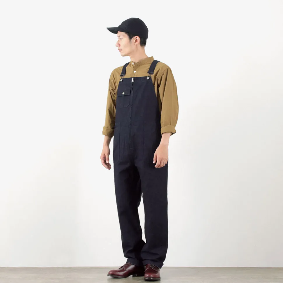 FOB FACTORY / F0517 Denim overalls one wash