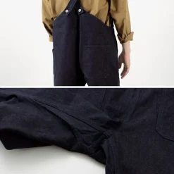 FOB FACTORY / F0517 Denim overalls one wash