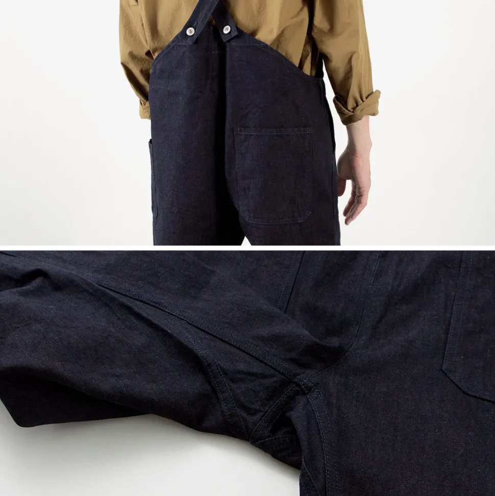 FOB FACTORY / F0517 Denim overalls one wash