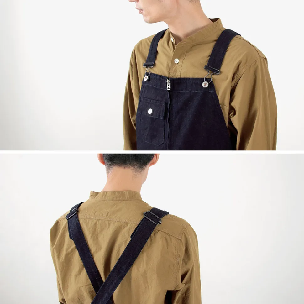 FOB FACTORY / F0517 Denim overalls one wash