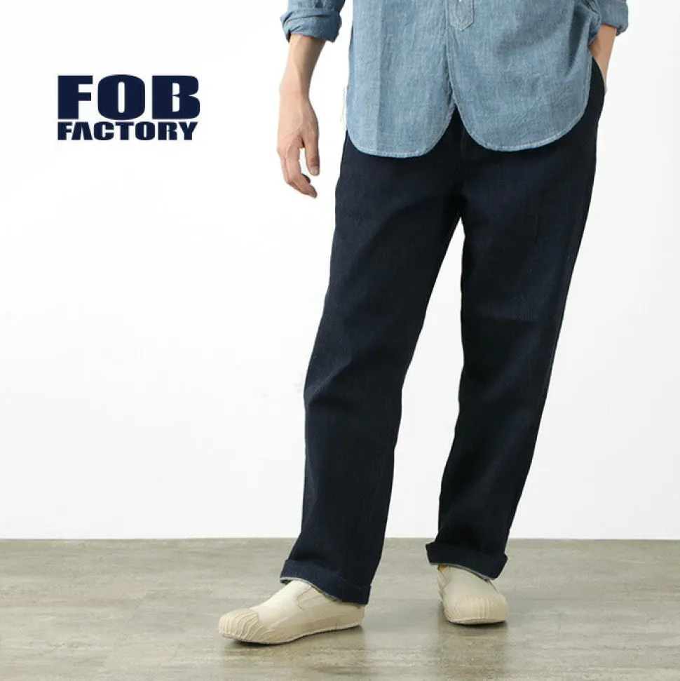 FOB FACTORY / F0508 denim track pants