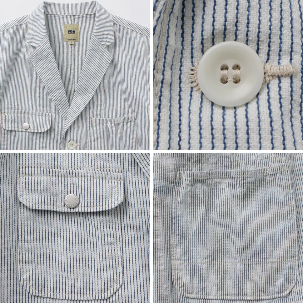 FOB FACTORY / F2440 Engineer Cord Lane Jacket