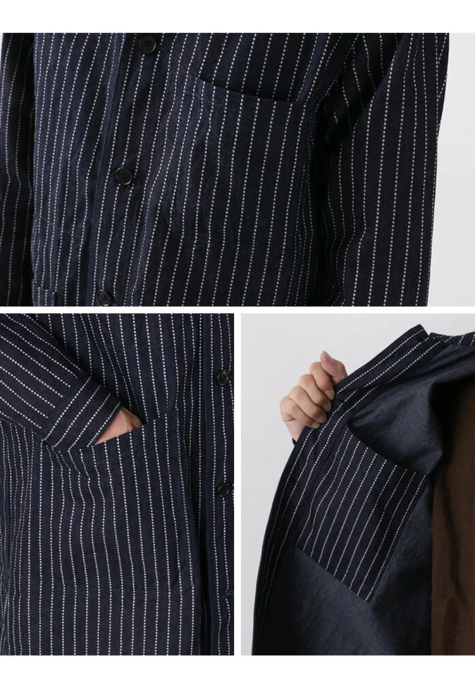 FOB FACTORY / F2408 French Denim Coat / Wovash