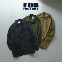 FOB FACTORY / F2394 French shirt jacket