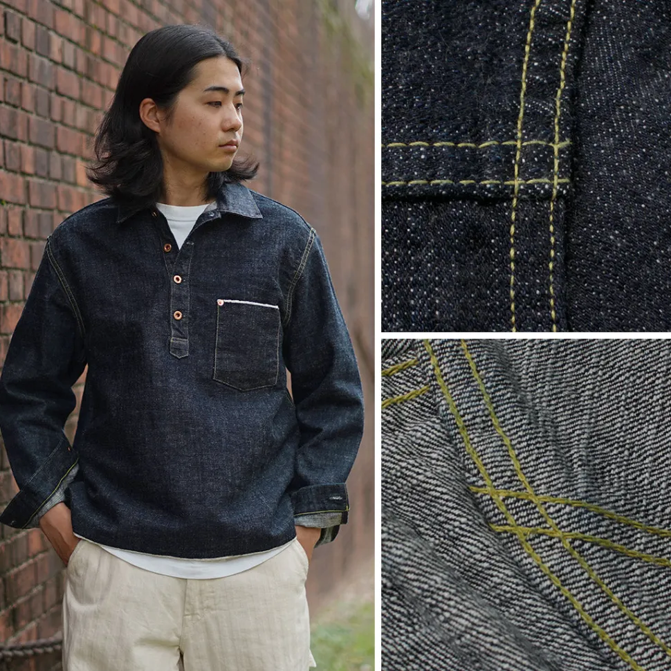 FOB FACTORY / F2384 G3 Denim Pullover Jacket