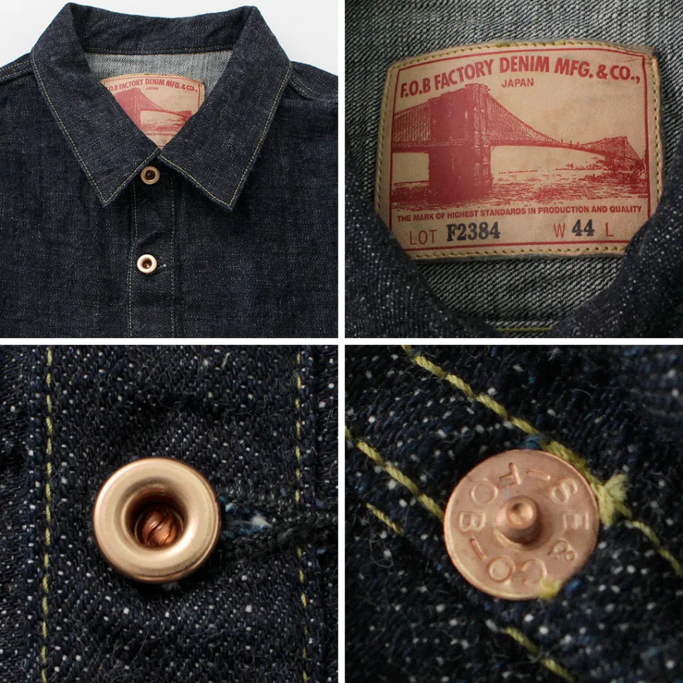 FOB FACTORY / F2384 G3 Denim Pullover Jacket