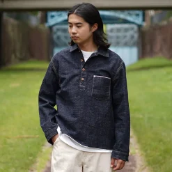 FOB FACTORY / F2384 G3 Denim Pullover Jacket