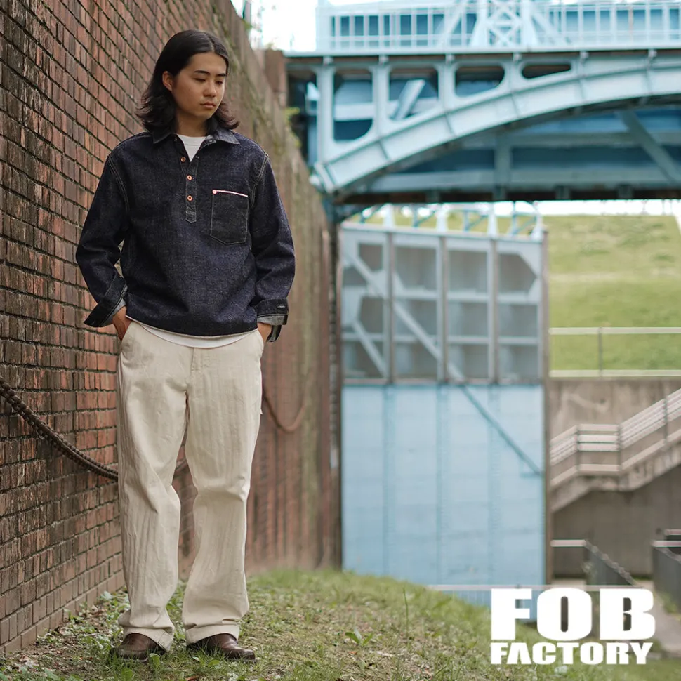 FOB FACTORY / F2384 G3 Denim Pullover Jacket