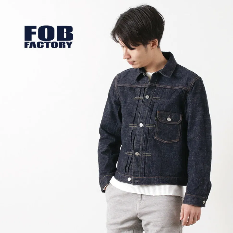 FOB FACTORY / F2400 G3 Selvage Denim 1st -type Jacket