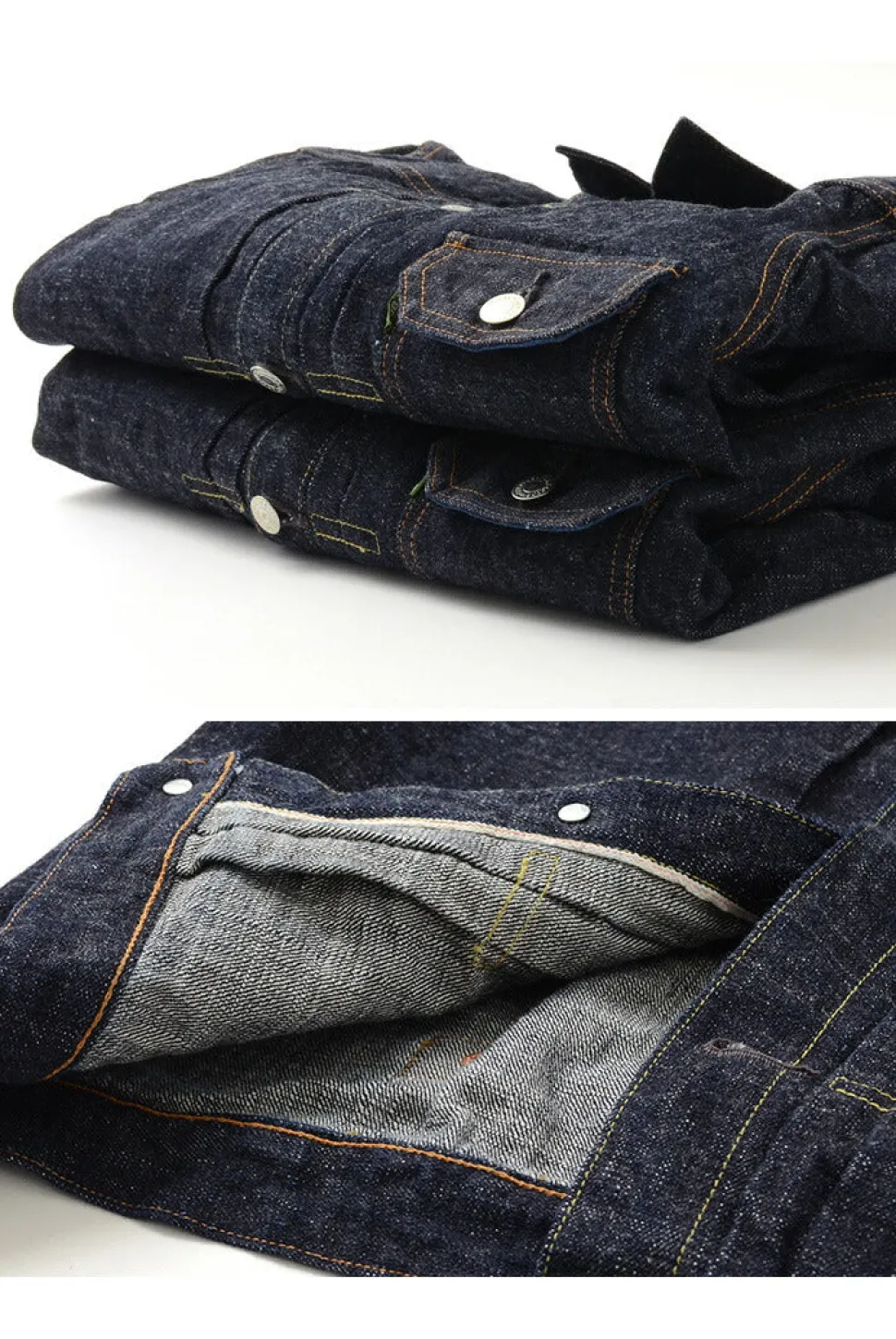 FOB FACTORY / F2400 G3 Selvage Denim 1st -type Jacket