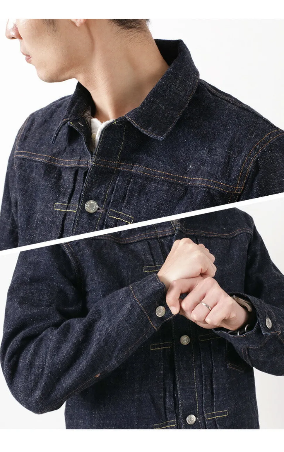 FOB FACTORY / F2400 G3 Selvage Denim 1st -type Jacket