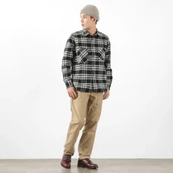 FOB FACTORY / F3481 HEAVY NEL WORK SHIRT