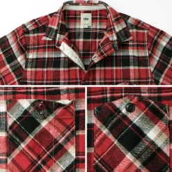 FOB FACTORY / F3481 HEAVY NEL WORK SHIRT