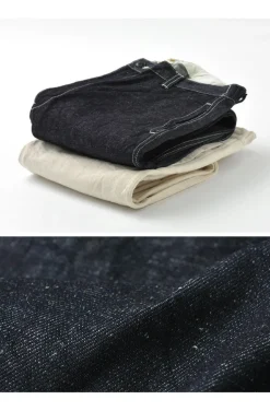 FOB FACTORY / F0496 Hemp denim work trousers