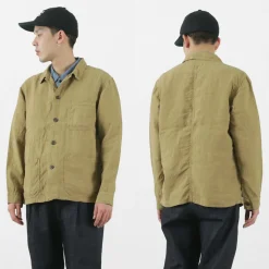 FOB FACTORY / F2413 Hemp shirt jacket