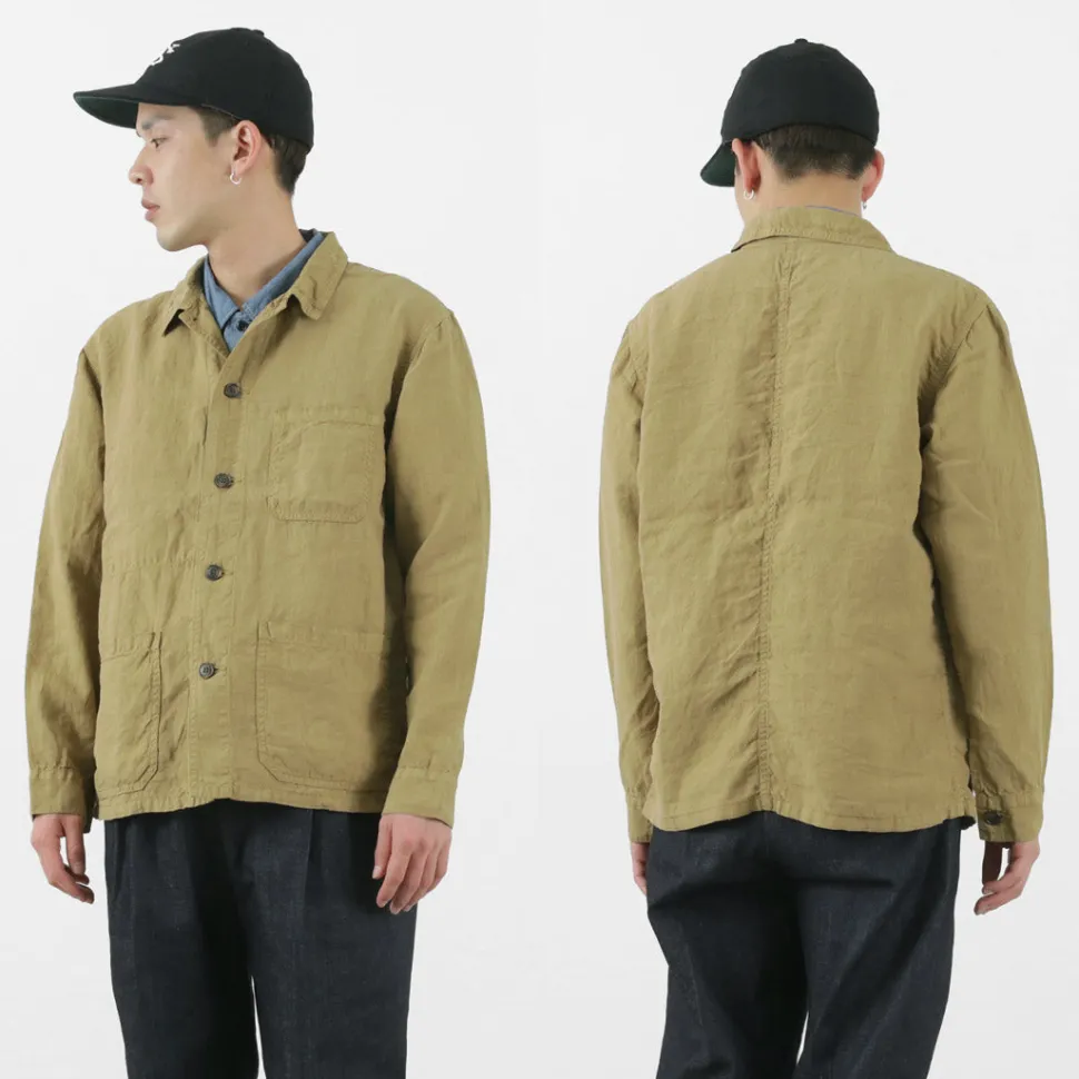 FOB FACTORY / F2413 Hemp shirt jacket