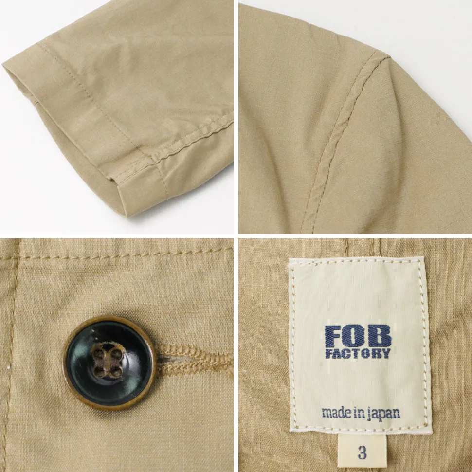 FOB FACTORY / F2424 Hospital Jacket
