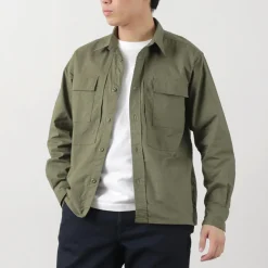 FOB FACTORY / F3498 Long sleeve field shirt